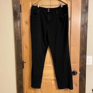 Coldwater creek dark blue wash jeans - like new